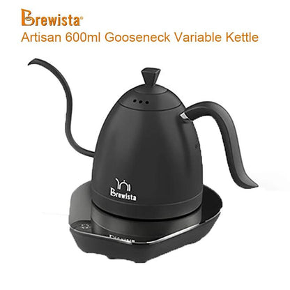 Brewista Artisan 600ml Limited edition Gooseneck Variable Kettle 220V Strix Temperature control system pour over coffee hand pot