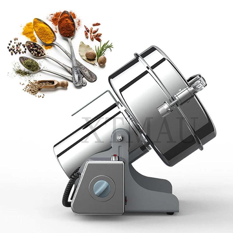 Spices  Cereals Coffee Dry Food Grinder Mill Grinding Machine Flour Powder Crusher