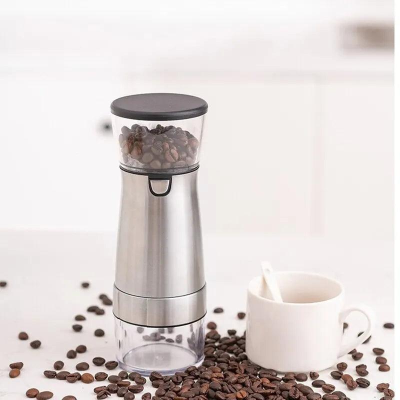 New Upgrade Portable Electric Coffee Grinder TYPE-C USB Charge Profession Ceramics Grinding Core Coffee Beans Grinder