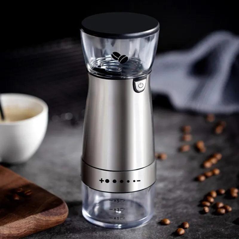 New Upgrade Portable Electric Coffee Grinder TYPE-C USB Charge Profession Ceramics Grinding Core Coffee Beans Grinder