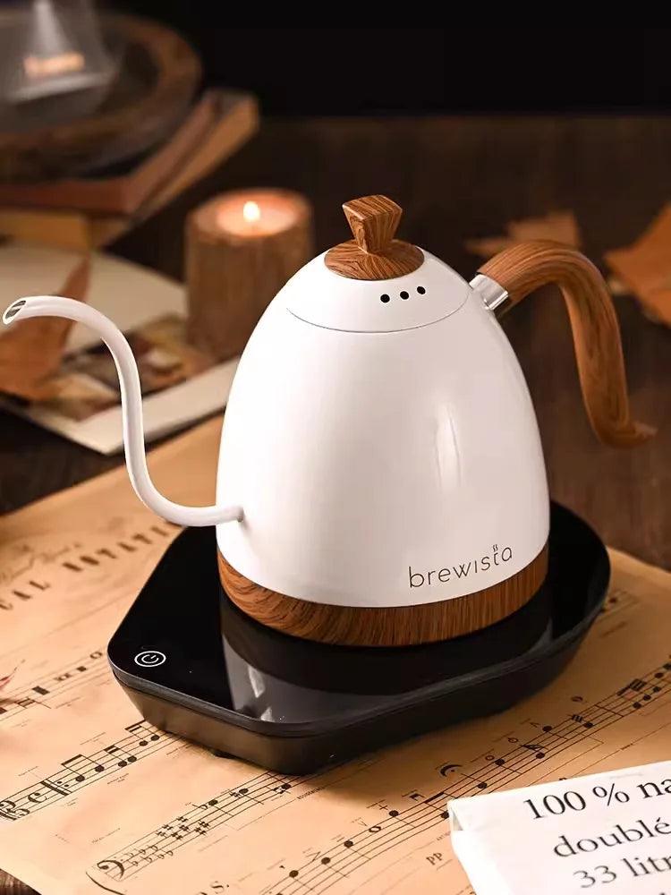 Brewista Artisan  Stainless Steel  Electric Gooseneck  Kettle Brewing Pour Over Coffee Pot Temperature Control  smart LCD