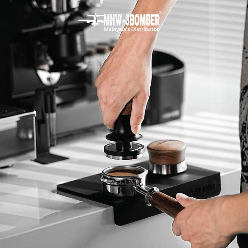 2024 New Coffee Good MHW 3bomber 30lb Constant Pressure Coffee Tamper 51/53/58mm Espresso Accessories Spring Loaded Barista Tool