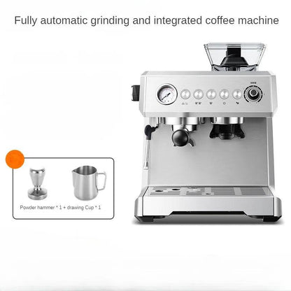 Integrated Grinder Coffee Machine Fully Automatic Espresso Coffee Machine Steam Milk Frothing Machine Italian-style Coffee Maker