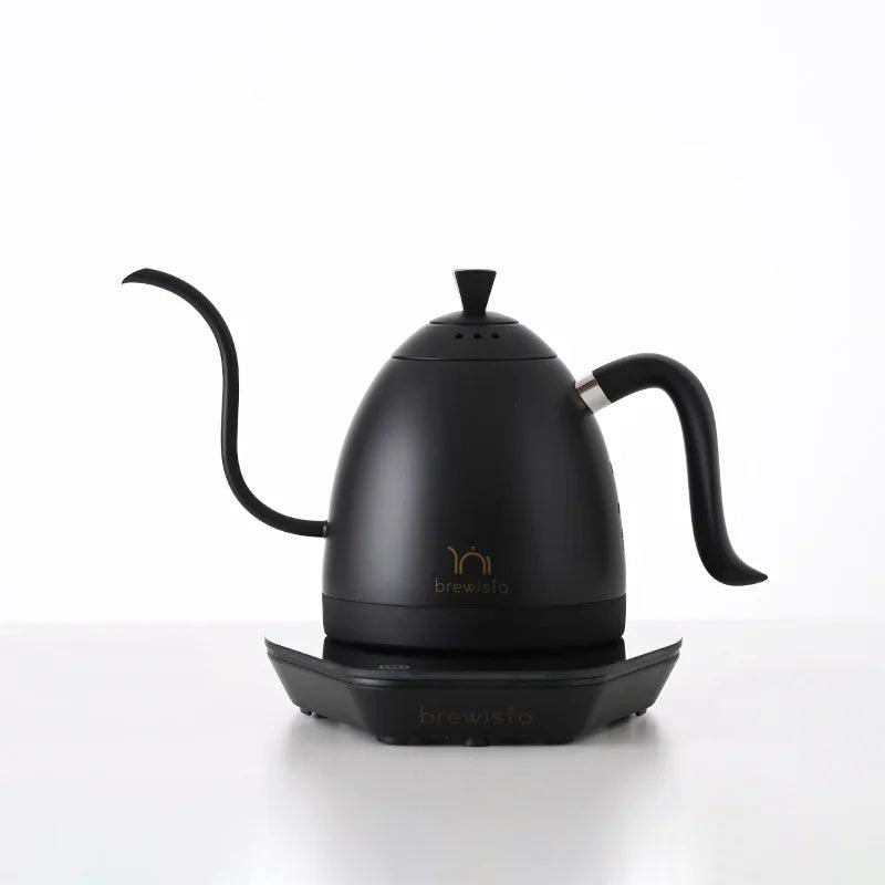 Brewista 600ml Coffee Kettle, Tea Kettle, Swan Neck, Fine Spout, Thermostat, Smart Digital Stainless Steel Electric Kettle