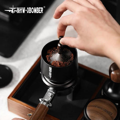 MHW BOMBER Espresso Blind Shaker Coffee Dosing Cup Professional Barista Dosing Funnel for 51-54/58mm Portafilter Coffee Tools