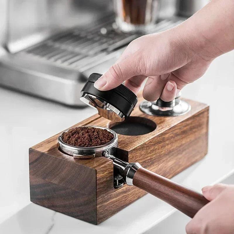 Coffee Tamper Mat Stand Portafilter Holder Rack 51mm 53.3mm 58.5mm Breville Sage Delonghi Espresso Maker Tools Barista Accessori