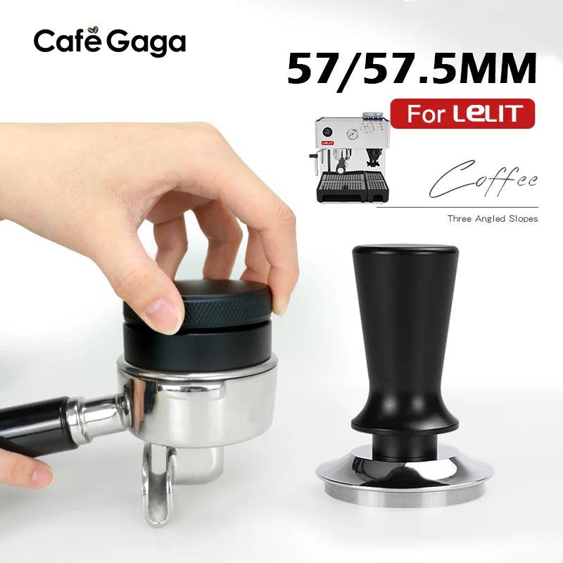 Coffee Distributor For Lelit 57mm 57.5mm Stainless Steel Base Detachable Base Barista Espresso Coffee Accessories Barista Tools