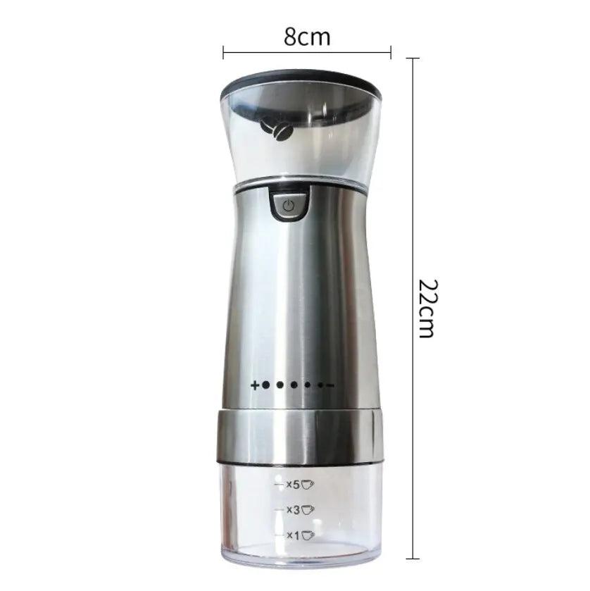 New Upgrade Portable Electric Coffee Grinder TYPE-C USB Charge Profession Ceramics Grinding Core Coffee Beans Grinder