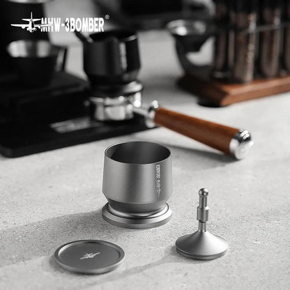 MHW BOMBER Espresso Blind Shaker Coffee Dosing Cup Professional Barista Dosing Funnel for 51-54/58mm Portafilter Coffee Tools