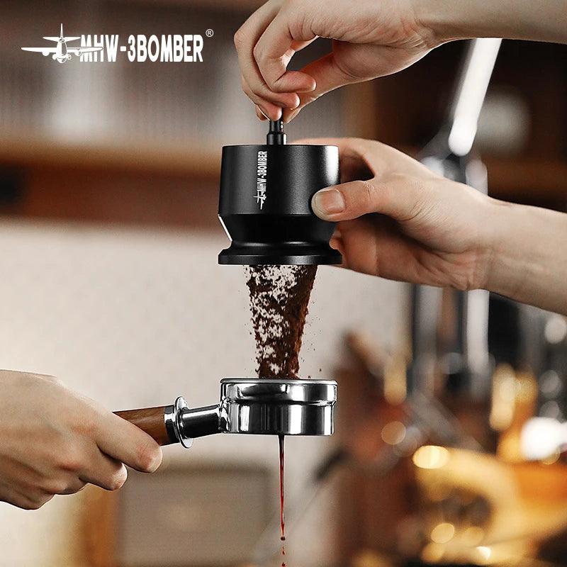 MHW BOMBER Espresso Blind Shaker Coffee Dosing Cup Professional Barista Dosing Funnel for 51-54/58mm Portafilter Coffee Tools