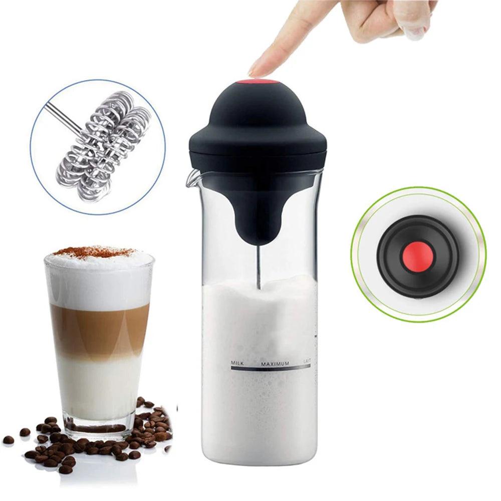 Milk Frother Coffee Milk Frother Electric Milk Frother Automatic Milk Frother Household Milk Mixer Coffee Milk Cup Kitchen Tool